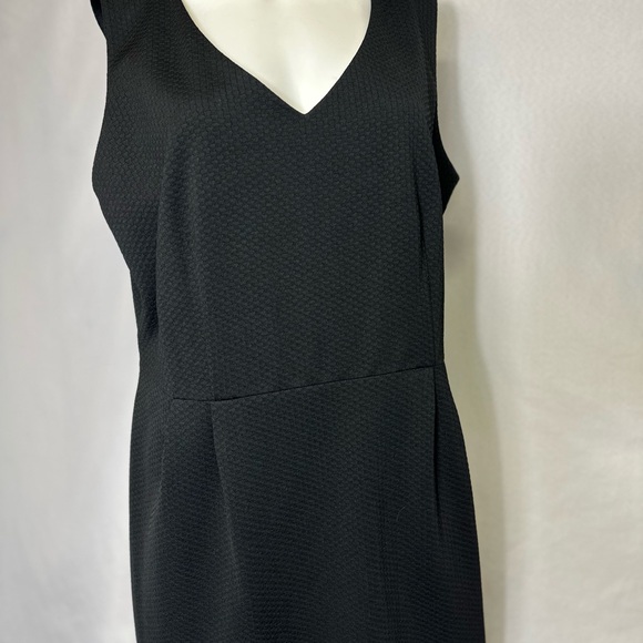 NWT DAVID EMANUEL SIZE 18 BLACK DRESS - Picture 4 of 4
